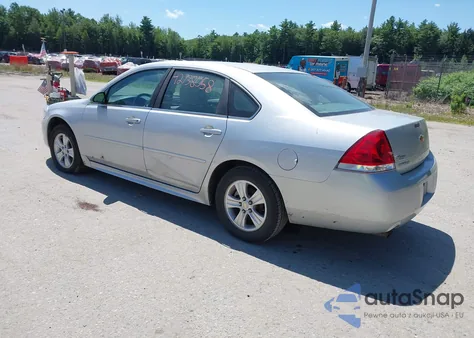 2012 Chevrolet Impala Ls z USA, uszkodzony, nr VIN 2G1WF5E35C1268472